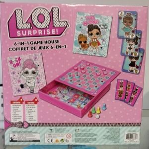 LOL games 6 games in 1 box lots of fun